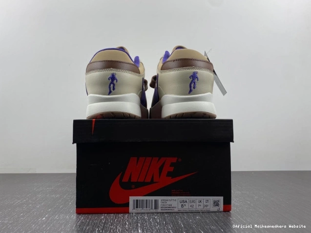 Official Maikesneakers TRAVIS JORDAN FZ8117-900 CUT X THE SCOTT CHECK 0728